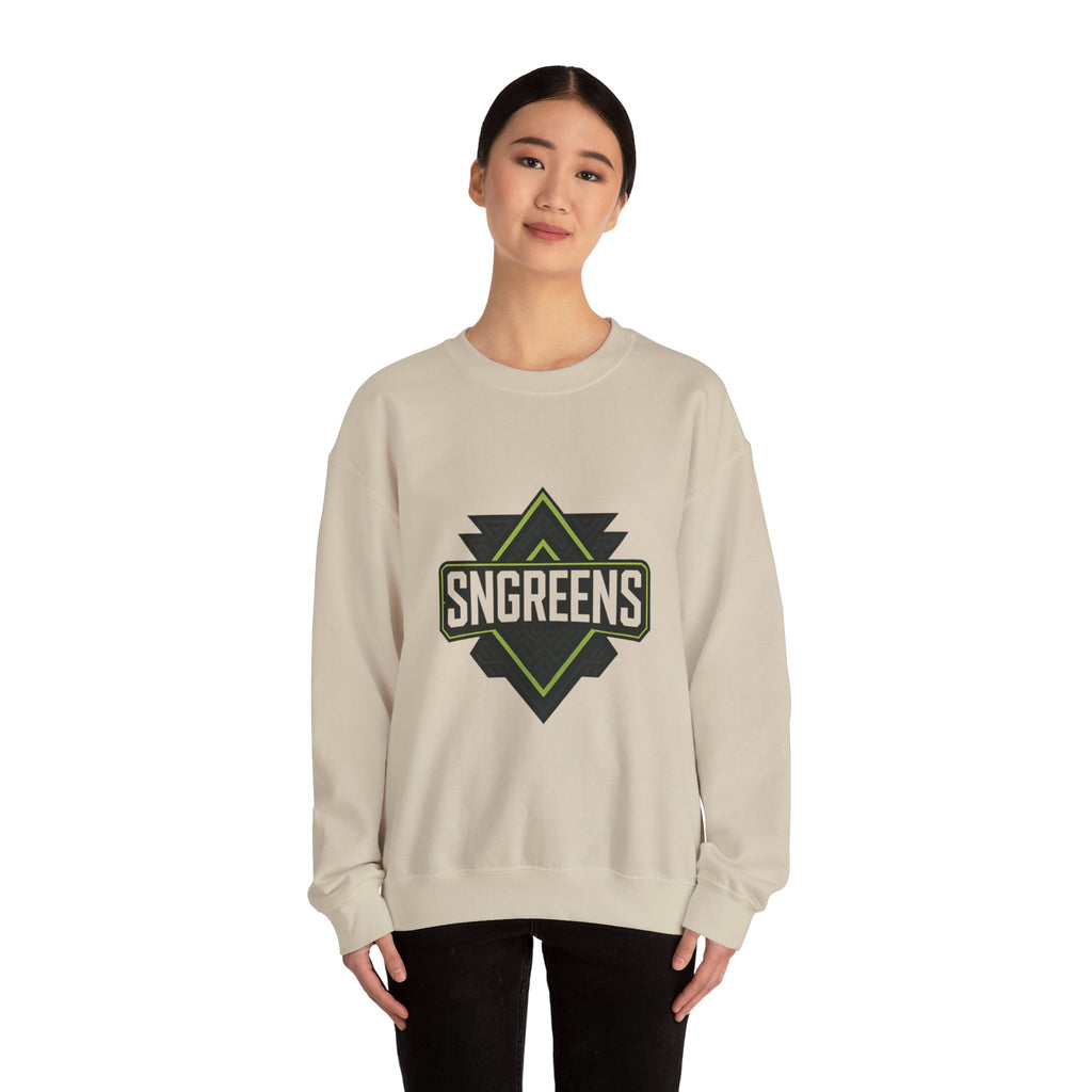 Crewneck Sweatshirt - SNGREENS Team Logo Pullover