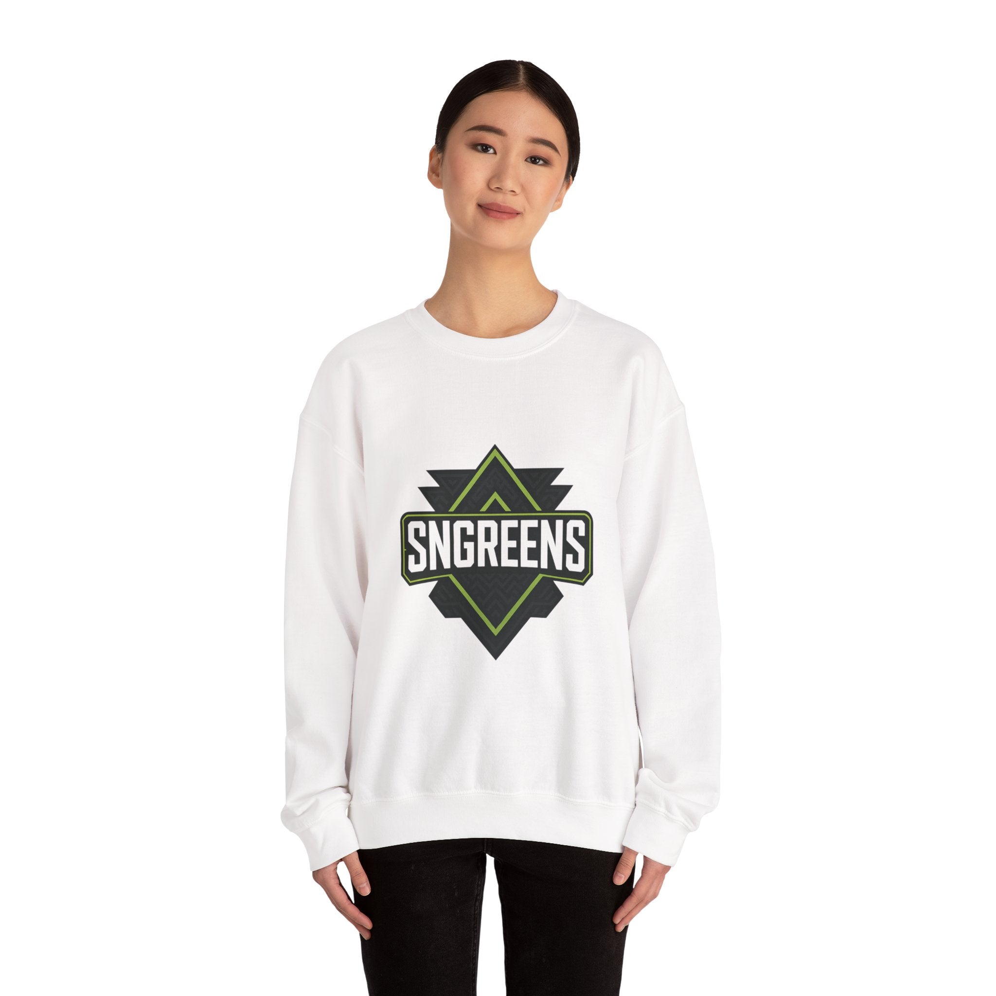 Crewneck Sweatshirt - SNGREENS Team Logo Pullover