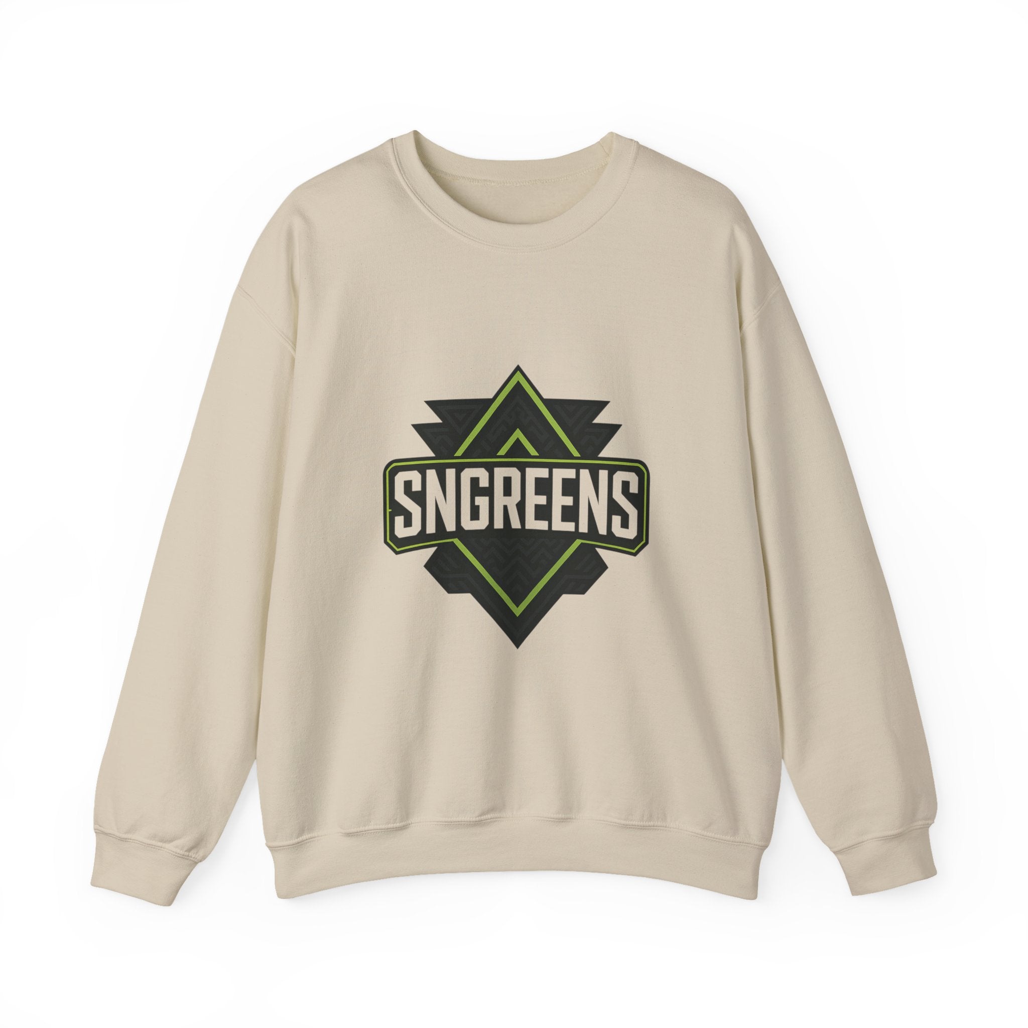 Crewneck Sweatshirt - SNGREENS Team Logo Pullover