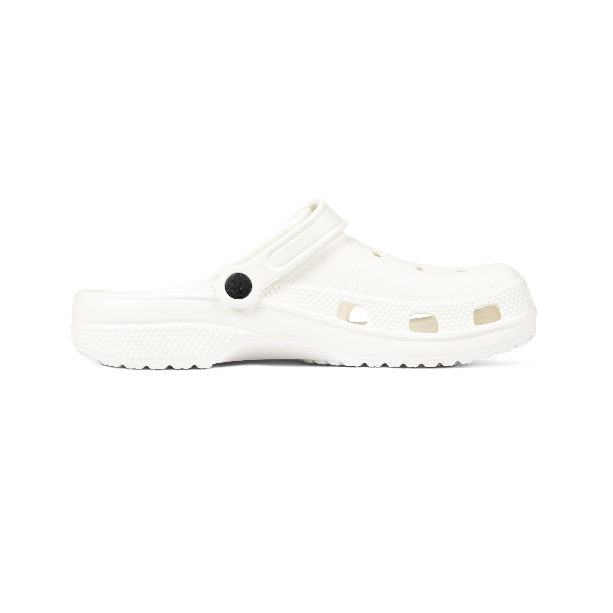 White EVA Foam Clogs — Lightweight Slip-On Comfort Shoes