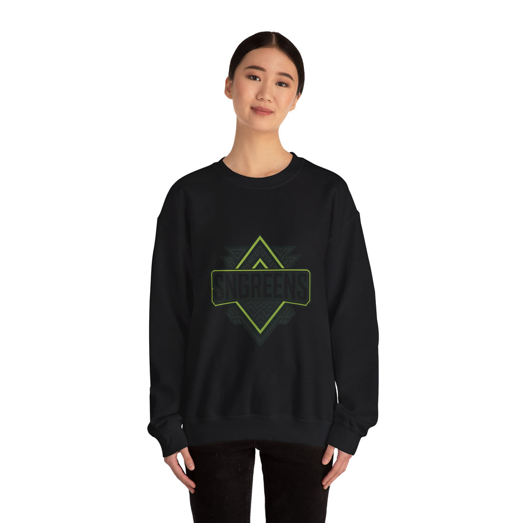 Crewneck Sweatshirt - SNGREENS Team Logo Pullover