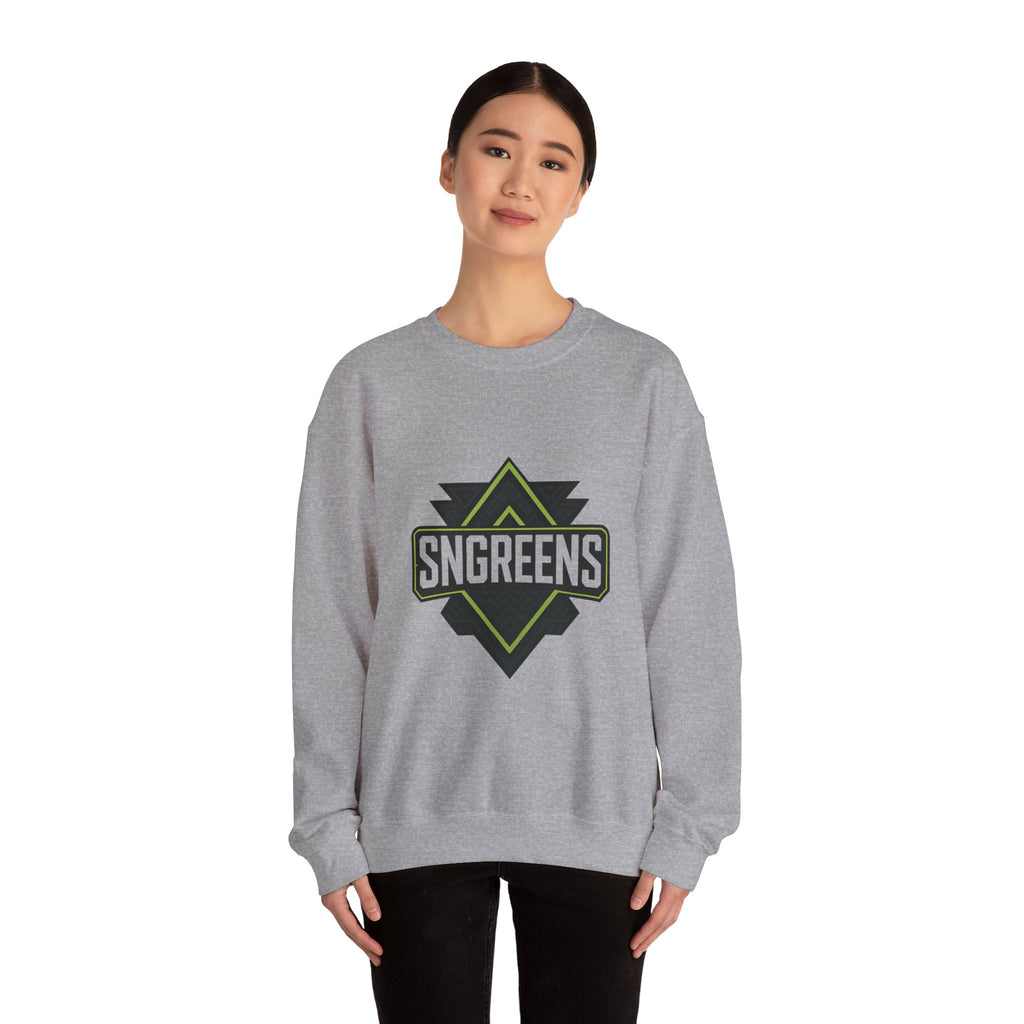 Crewneck Sweatshirt - SNGREENS Team Logo Pullover
